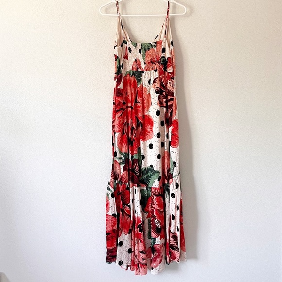 Farm Rio Anthropologie Riviera Floral
Eyelet Maxi Dress - Picture 2 of 16